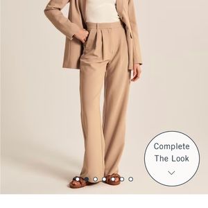 Abercrombie wide leg trousers size XS